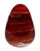 Κόκκινος Ίασπις Λίθος Μενταγιόν με τρύπα - Red Jasper Μενταγιόν